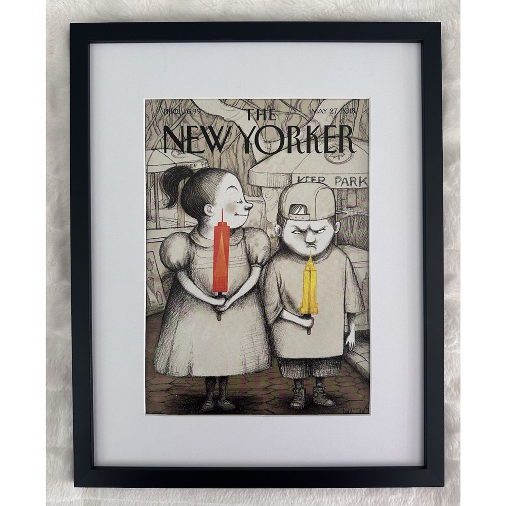 Framed The New Yorker May 27 2013 Defiance by Ana Juan